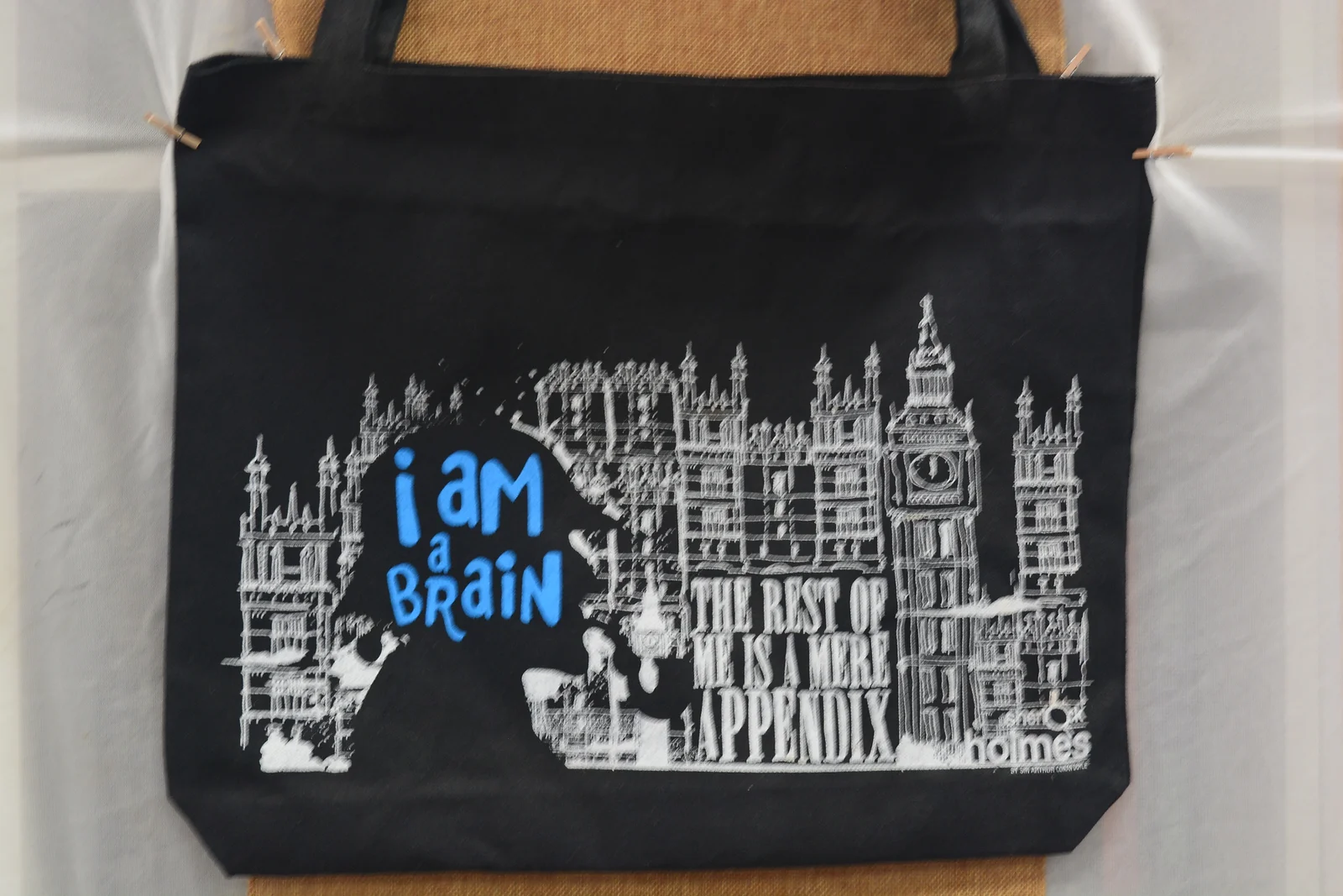 Sherlock Holmes Tote Bag