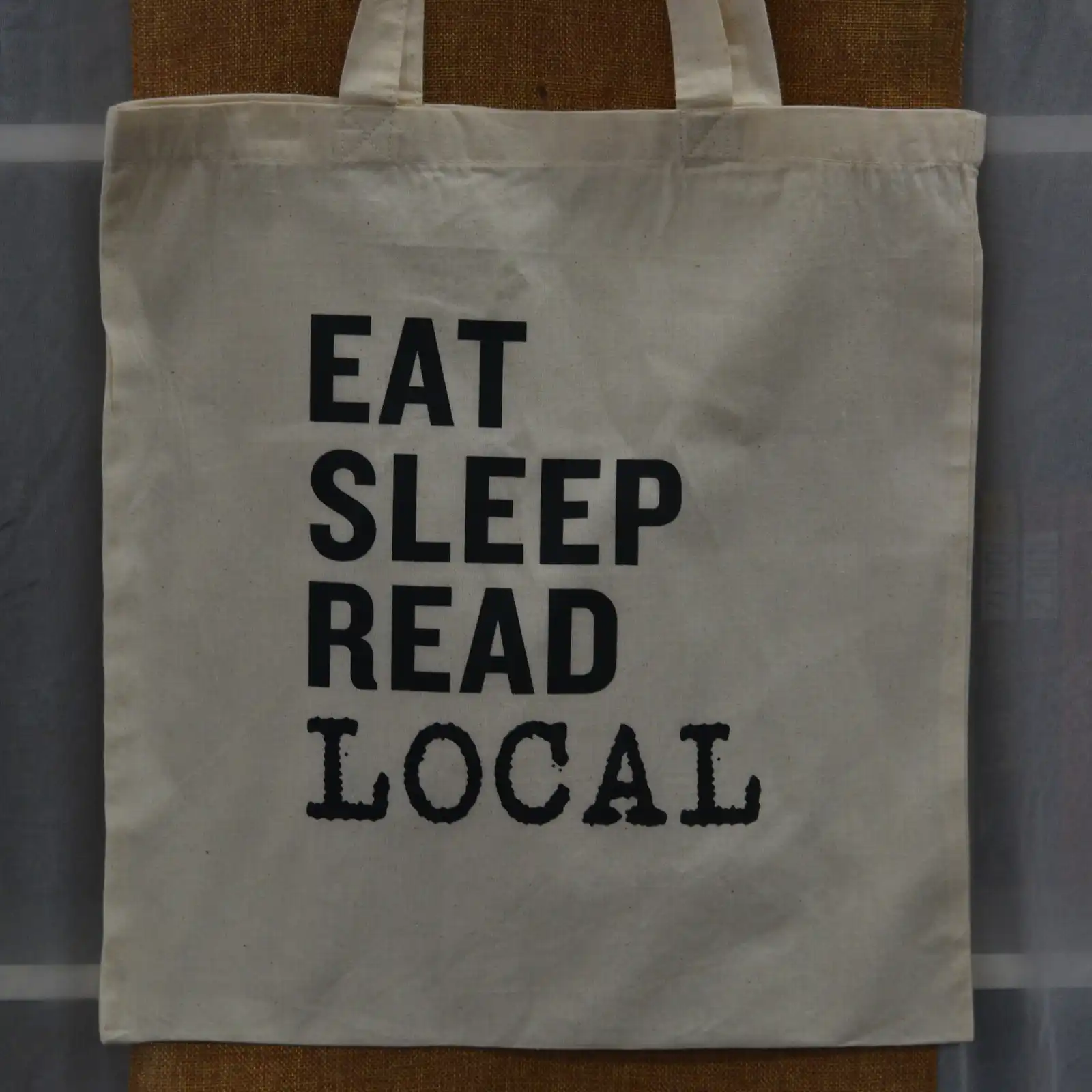 Thumbnail: Eat Sleep Read tote bag