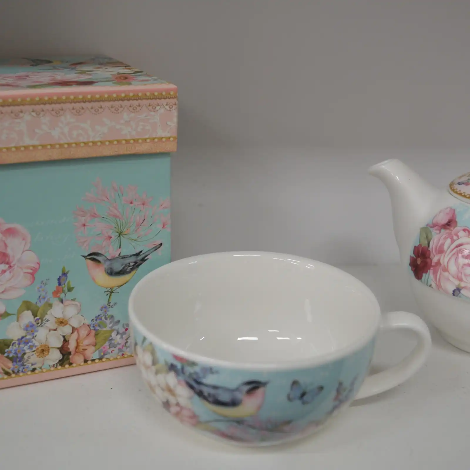 Thumbnail: Blue Wren Tea for One Set
