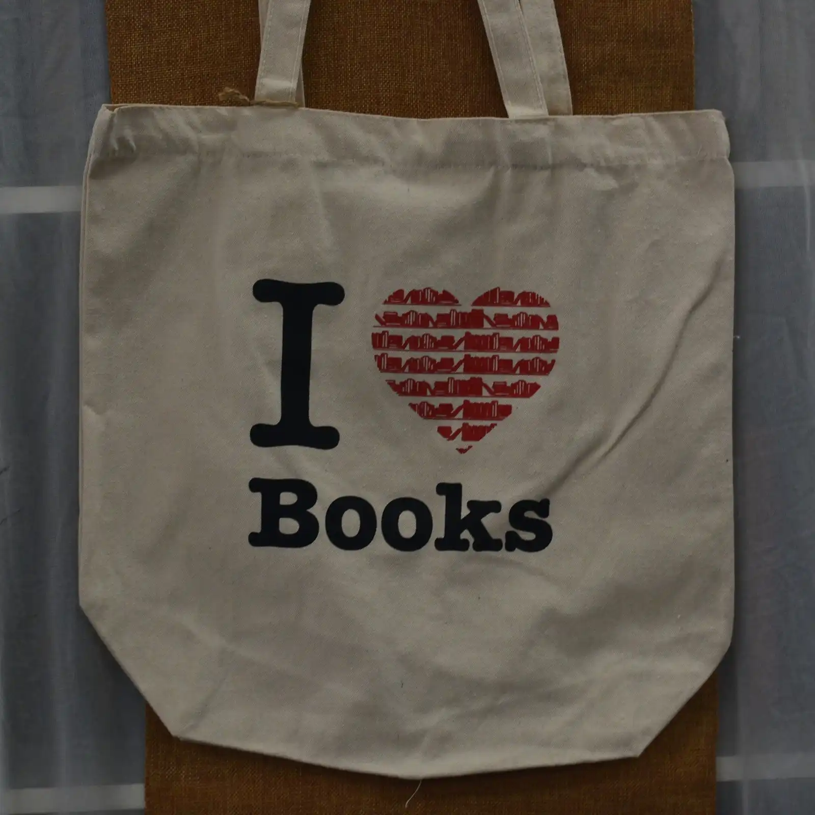 Thumbnail: I Heart Books tote bag