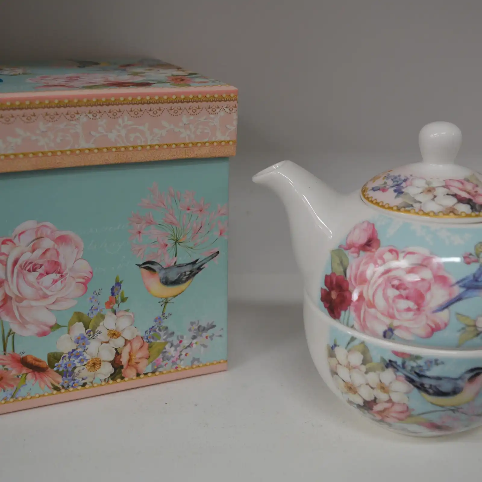 Thumbnail: Blue Wren Tea for One Set
