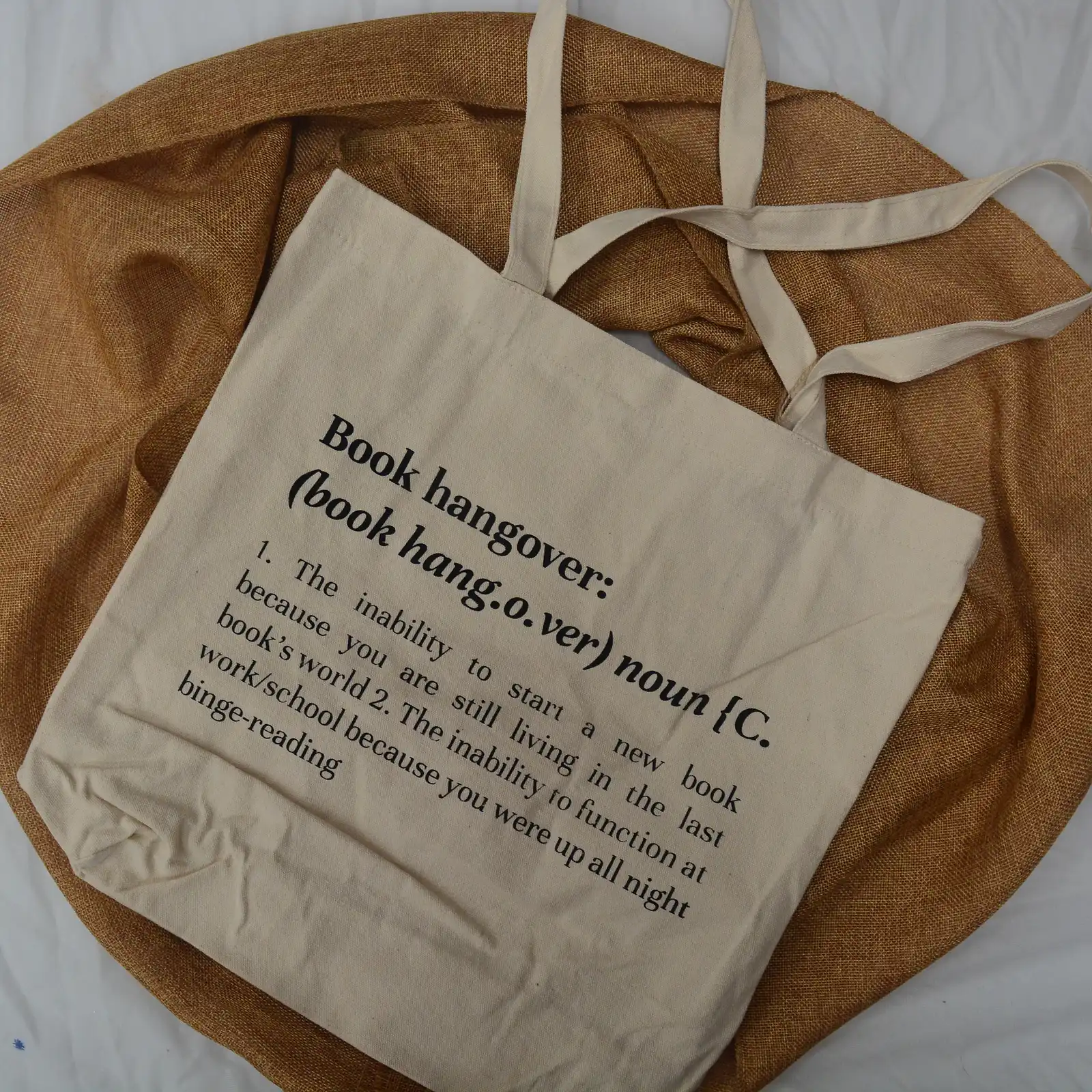 Thumbnail: Book Hang Over tote bag