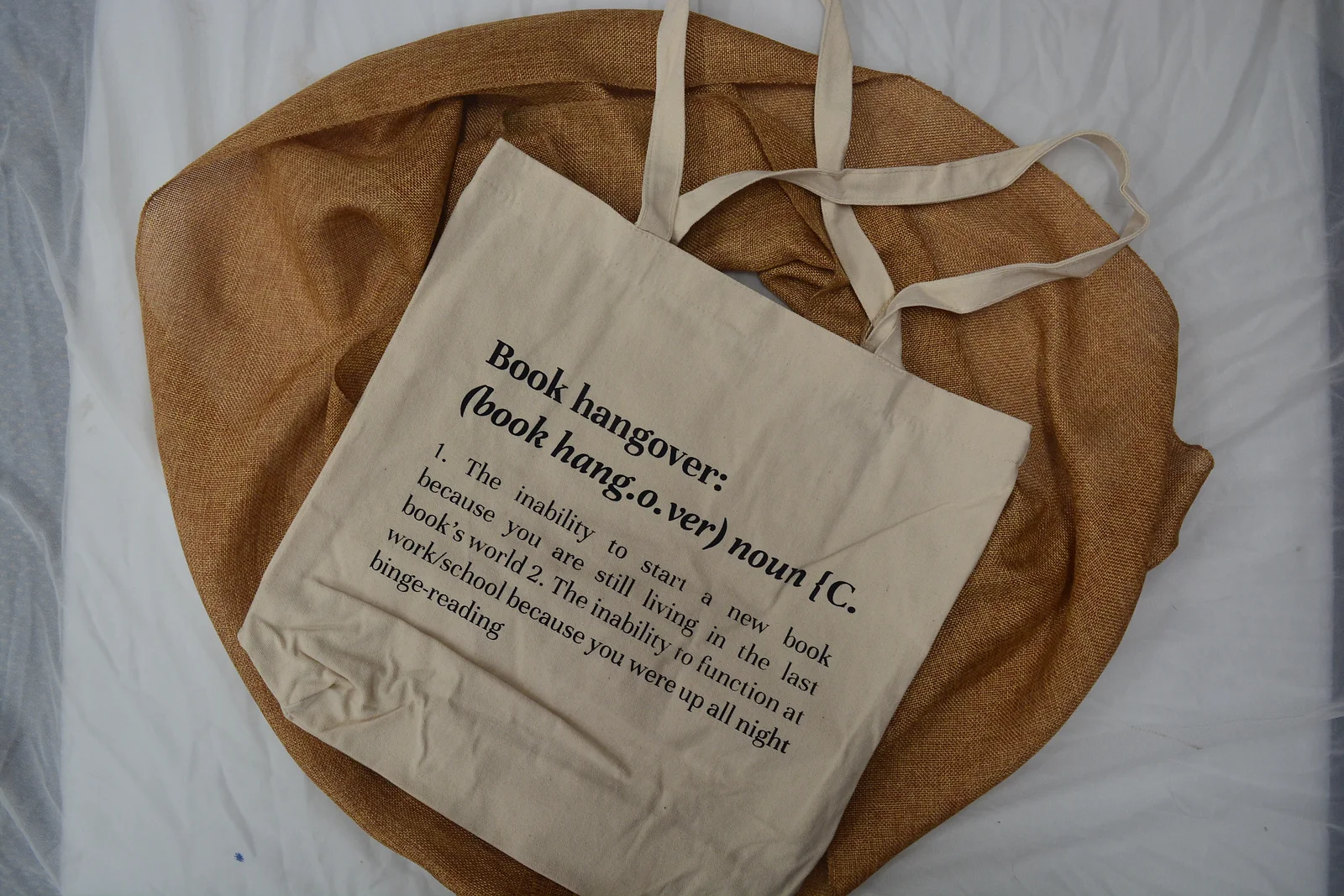 Book Hang Over tote bag